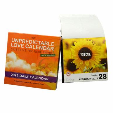 Hvorfor profesjonell utskrift øker din daglige side-en-dag-kalender